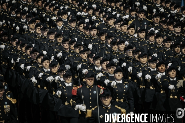 Défilé militaire du 14 juillet.