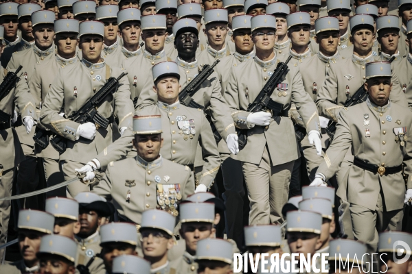 Défilé militaire du 14 juillet.