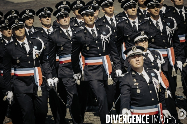 Défilé militaire du 14 juillet.