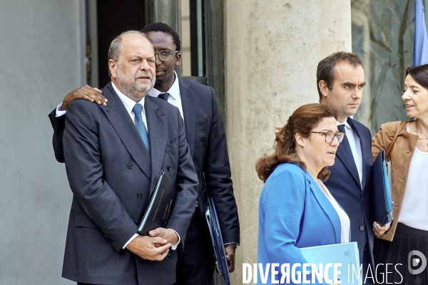 Conseil des ministres 21 juillet après remaniement