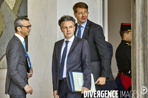 Conseil des ministres 21 juillet après remaniement