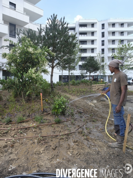 Aménagement paysager en agglomération urbaine
