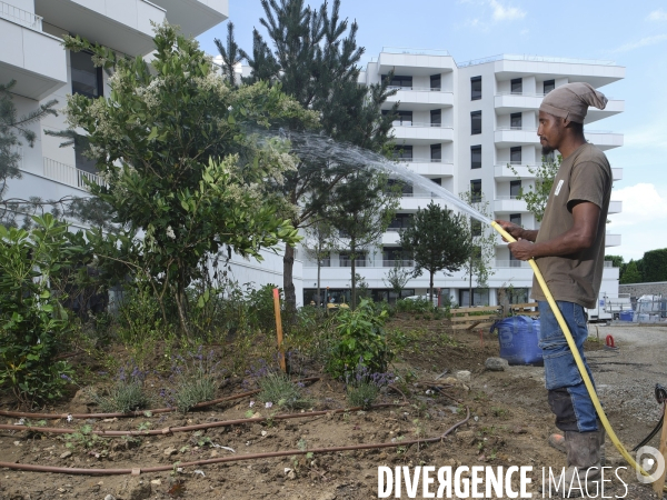 Aménagement paysager en agglomération urbaine