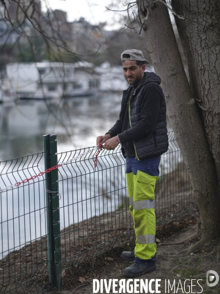 Chantier d améngement urbain et d  insertion ouvert aux personnes en difficultés