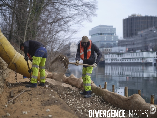 Chantier d améngement urbain et d  insertion ouvert aux personnes en difficultés