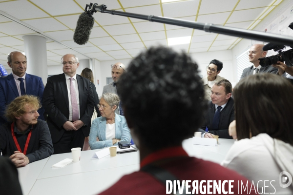 Elisabeth Borne à Salon de Provence