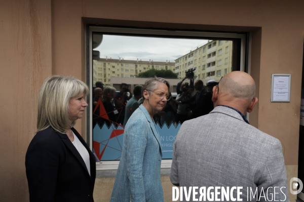 Elisabeth Borne à Salon de Provence