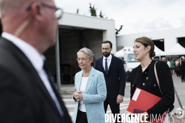 Elisabeth Borne à Salon de Provence