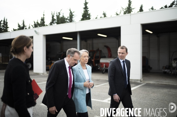 Elisabeth Borne à Salon de Provence