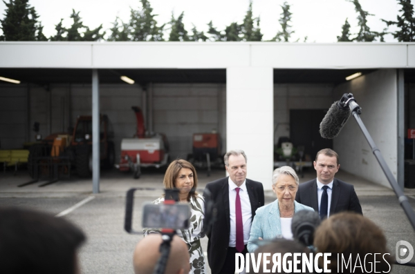 Elisabeth Borne à Salon de Provence