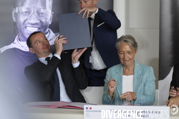 Elisabeth Borne à Salon de Provence