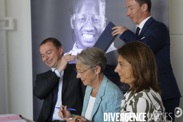 Elisabeth Borne à Salon de Provence