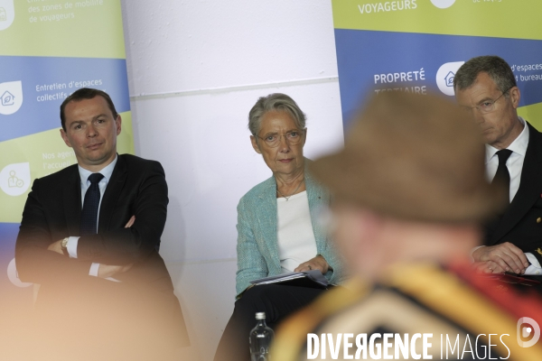 Elisabeth Borne à Salon de Provence