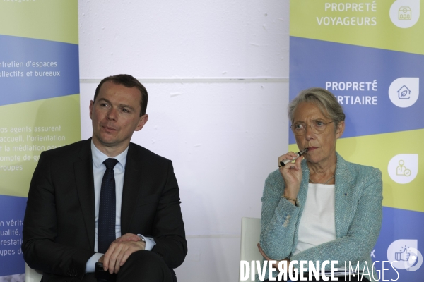 Elisabeth Borne à Salon de Provence