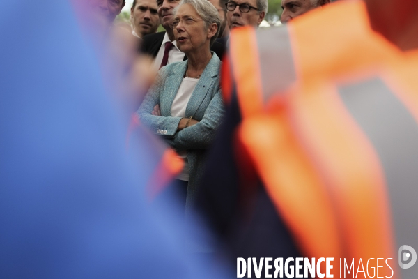 Elisabeth Borne à Salon de Provence