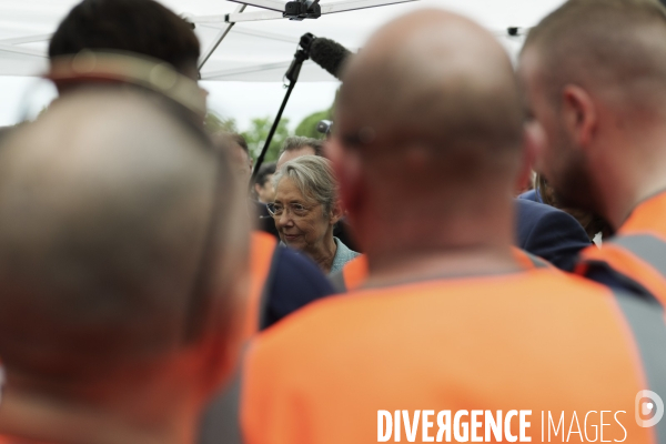 Elisabeth Borne à Salon de Provence
