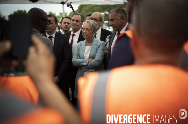 Elisabeth Borne à Salon de Provence