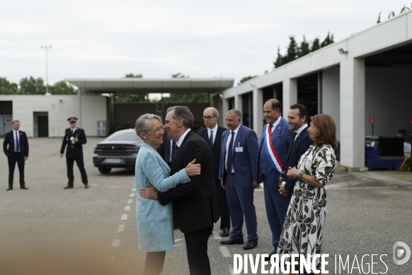 Elisabeth Borne à Salon de Provence