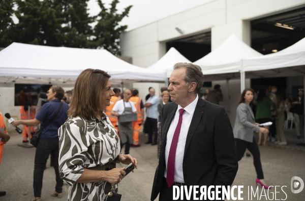 Elisabeth Borne à Salon de Provence