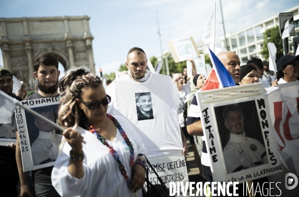 Marche pour la paix et la justice dans les quartiers