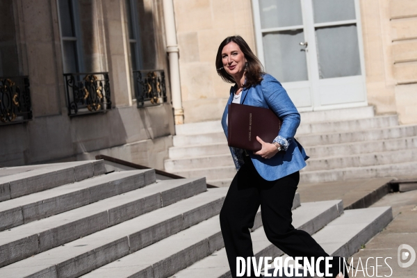 Conseil des ministres du nouveau gouvernement borne