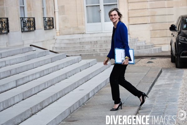 Conseil des ministres du nouveau gouvernement borne