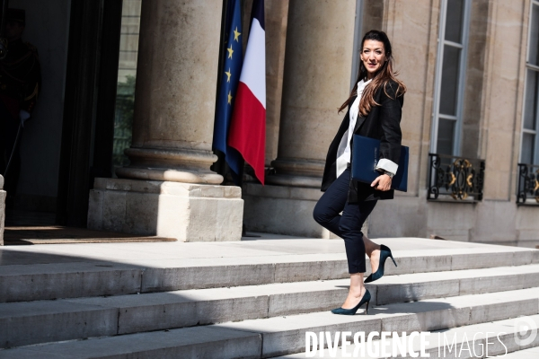 Conseil des ministres du nouveau gouvernement borne