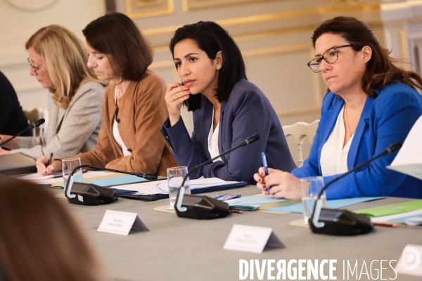 Conseil des ministres du nouveau gouvernement borne