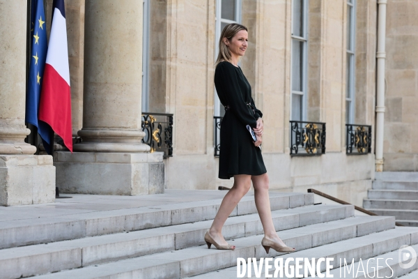 Conseil des ministres du nouveau gouvernement borne