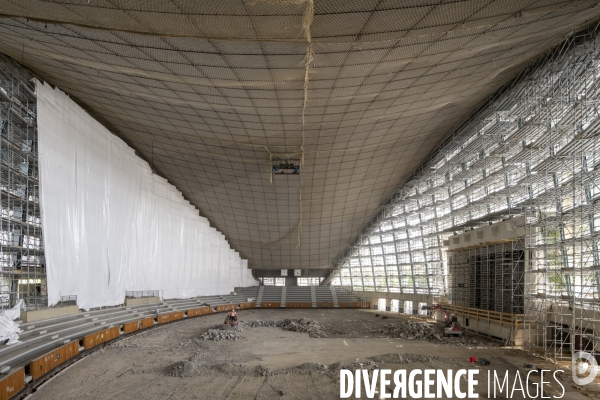 La Grande Nef du complexe sportif de l’Ile des Vannes