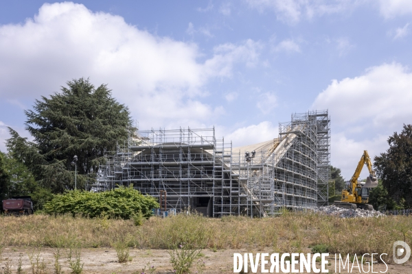 La Grande Nef du complexe sportif de l’Ile des Vannes