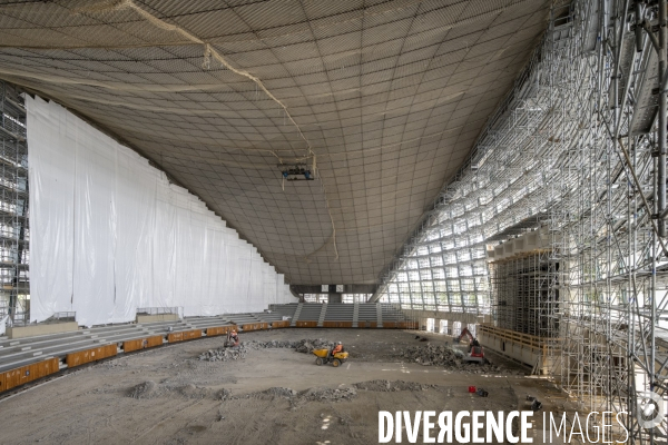 La Grande Nef du complexe sportif de l’Ile des Vannes