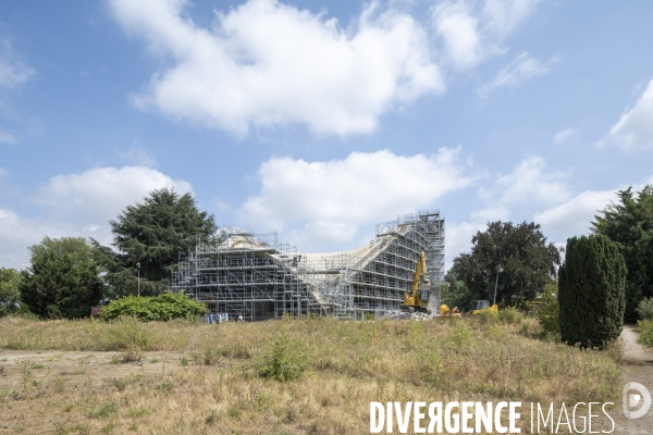 La Grande Nef du complexe sportif de l’Ile des Vannes