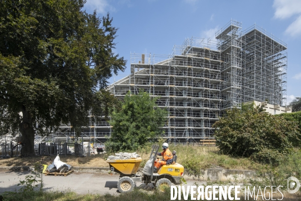 La Grande Nef du complexe sportif de l’Ile des Vannes