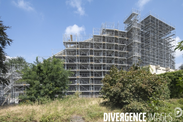 La Grande Nef du complexe sportif de l’Ile des Vannes
