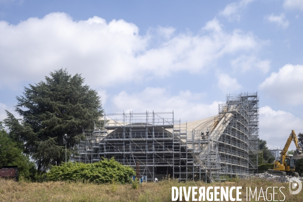 La Grande Nef du complexe sportif de l’Ile des Vannes