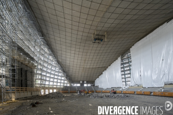 La Grande Nef du complexe sportif de l’Ile des Vannes