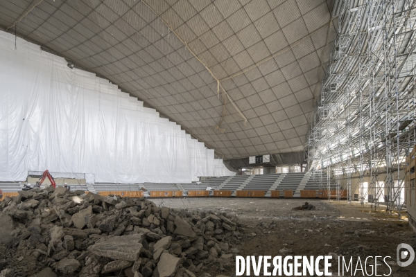 La Grande Nef du complexe sportif de l’Ile des Vannes
