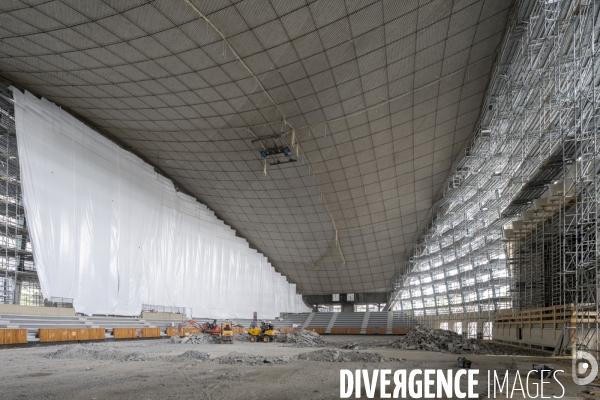 La Grande Nef du complexe sportif de l’Ile des Vannes
