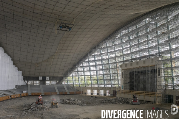 La Grande Nef du complexe sportif de l’Ile des Vannes