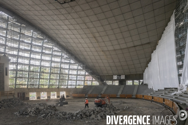 La Grande Nef du complexe sportif de l’Ile des Vannes