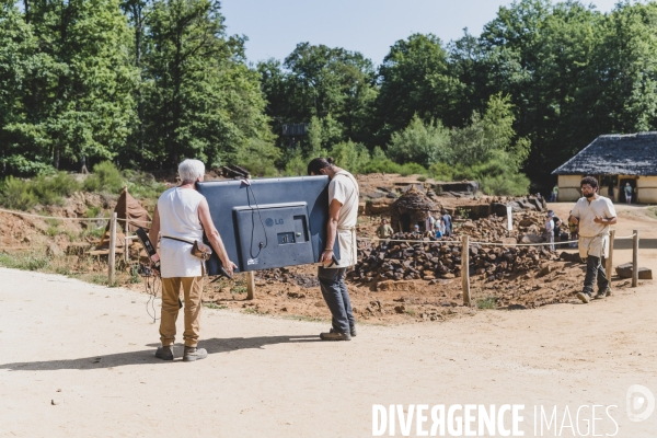 Guedelon: la construction d un chateau fort