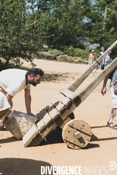 Guedelon: la construction d un chateau fort