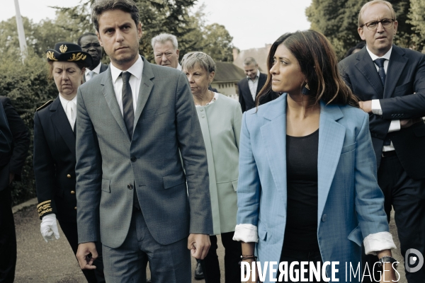 Déplacement de Gabriel Attal, colos apprenantes