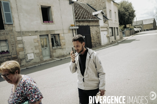 Damien Maudet, député LFI dans sa circonscription