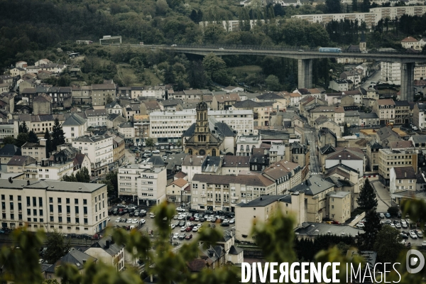 Hayange, dans le département de la Moselle.