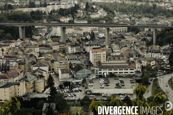 Hayange, dans le département de la Moselle.