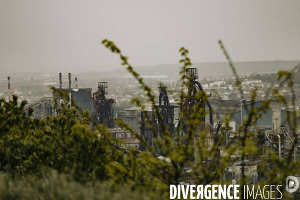 Hayange, dans le département de la Moselle.
