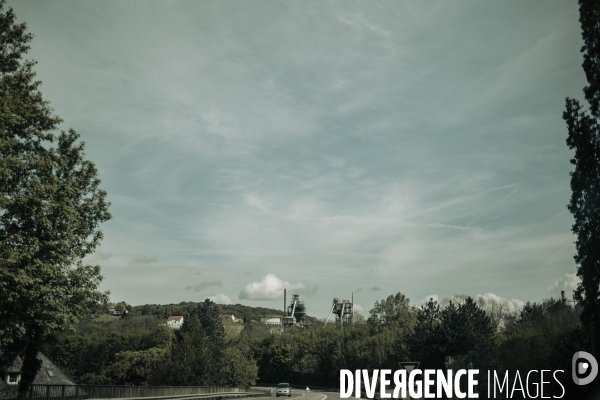 Hayange, dans le département de la Moselle.