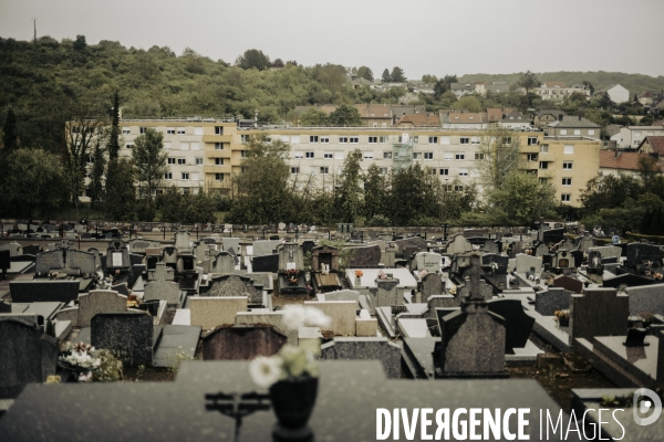 Hayange, dans le département de la Moselle.